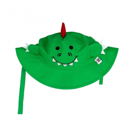 Igiena si Sanatate - Palarie de soare Zoocchini, UPF50 +, Marime M, 6-12 Luni - Dino