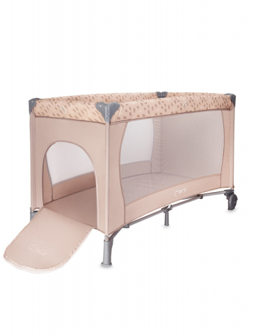 Patut pliabil, 60x120 cm, Momi, Belove, Beige [2]