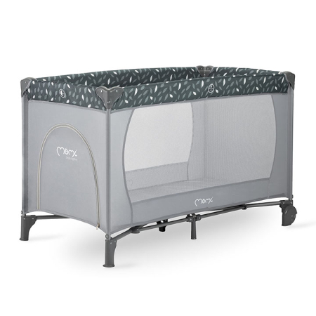 Mama si Copilul - Patut pliabil, 60x120 cm, Momi, Belove, Grey