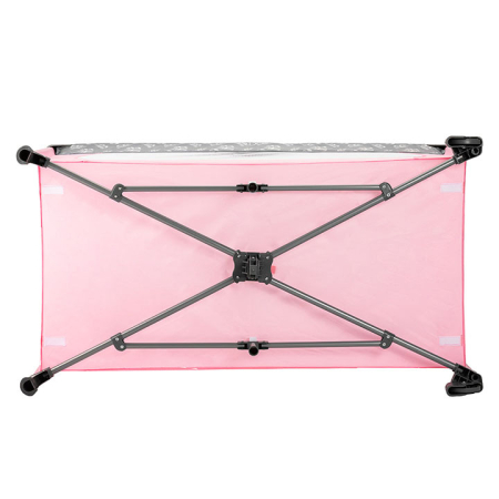 Patut pliabil, 60x120 cm, Momi, Belove, Pink [4]
