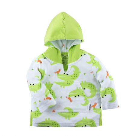Igiena si Sanatate - Poncho Baie UPF50 +, Zoocchini, 0-12 Luni, Alligator
