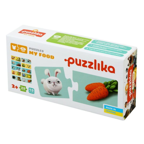 Jucarii - Puzzle Cubika, Ce mananca