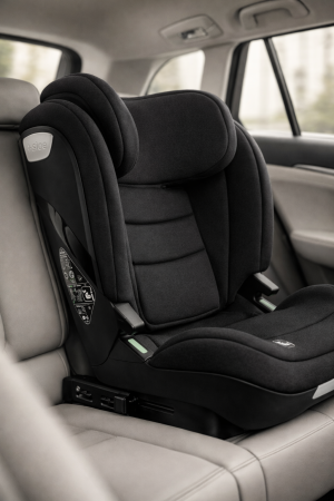 Scaun auto Appekids, I-SIZE, 100 -150 cm, Q-Fix - Black [6]