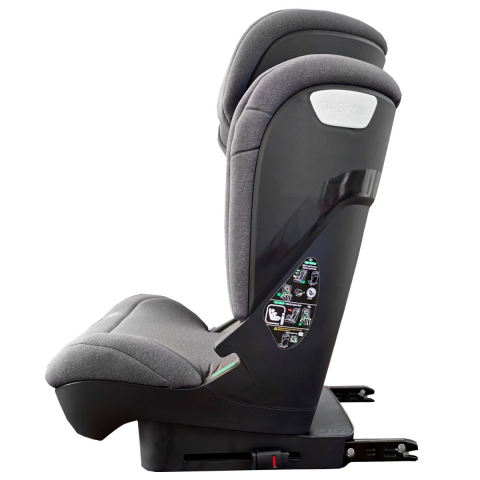 Scaun auto Appekids, I-SIZE, 100 -150 cm, Q-Fix - Grey [1]