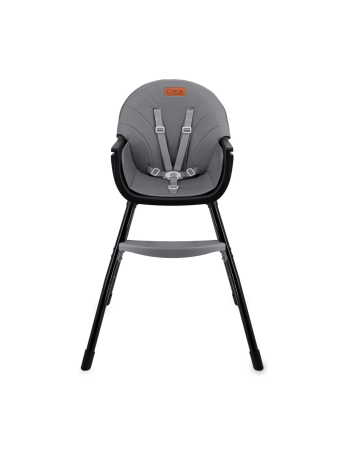 Scaun de masa copii Momi Reki, Piele ecologica, Black [9]