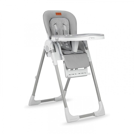Diversificare si Ingrijire Bebe - Scaun de masa Gwaju, Momi, Light Grey