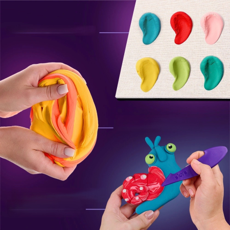 Set creatie Wood & Craft - Little Worlds, 21*21cm - Snail [4]
