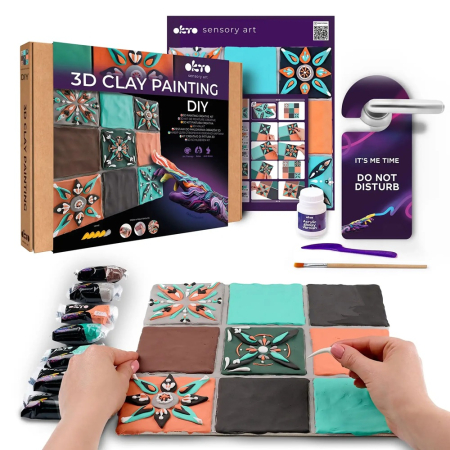 Set creativ de modelaj 3D OKTO Mudejar Fusion, Air Clay, 14 ani+ [2]