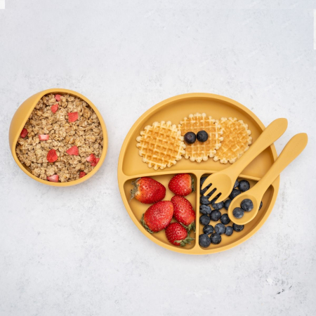 Set pentru diversificare AppeKids Basic, 4 piese, silicon alimentar, 6 luni+ [5]
