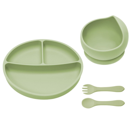 Set pentru diversificare AppeKids Basic, 4 piese, silicon alimentar, 6 luni+ [5]