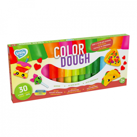 Jucarii - Set plastilina Lovin 30 pcs*15gr - Color Dough