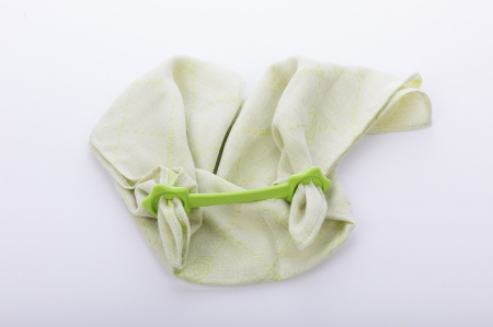 Set Swaddle si suport de prindere baveta, eKoala, Green [3]