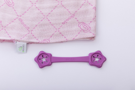 Set Swaddle si suport de prindere baveta, eKoala, Purple [1]