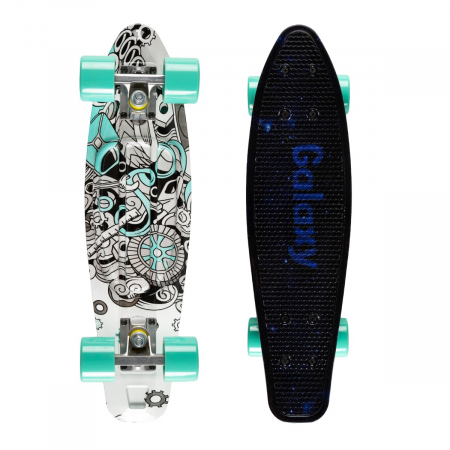 Jucarii - Skateboard copii, Qkids, Galaxy - Industrial