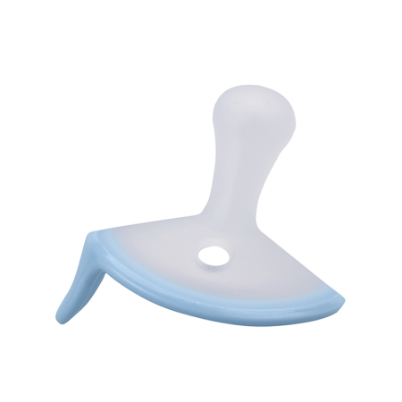 Suzeta deschisa din silicon cu cutie de depozitare, ultra-usoara, 0-6 Luni, Mombella Ciupercuta - Ice Blue [5]