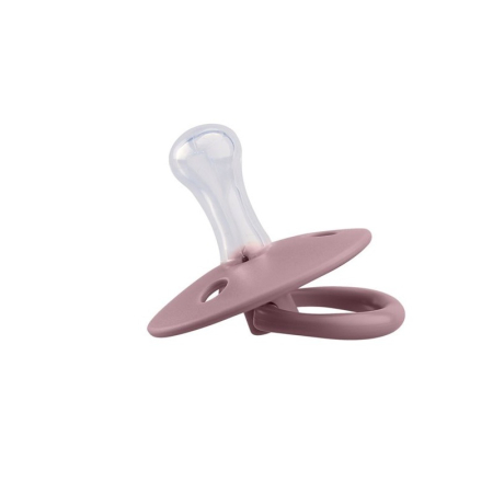 Suzeta din silicon cu cutie de depozitare, 0-6 Luni, Mombella Ciupercuta Fancy - Lavender Fog [1]
