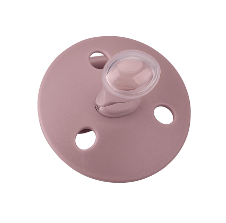 Suzeta din silicon cu cutie de depozitare, 0-6 Luni, Mombella Ciupercuta - Lavender Fog [2]