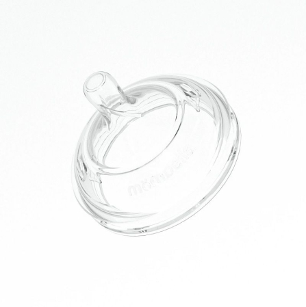Tetină Anti-colici din silicon Mombella Breast Like, Flux Mediu (Mărimea M) - Old Rose [3]
