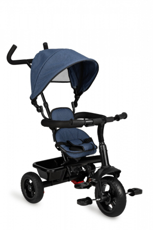 Jucării și Jocuri pentru copii - Tricicleta MoMi, MILA 5 in 1, Navy Blue