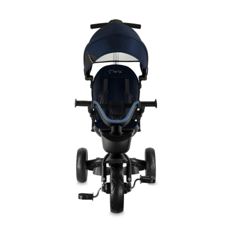 Tricicleta Multifunctionala 3 in 1 cu scaun reversibil, Momi ivi - Navy Blue [4]