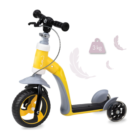 Trotineta transformabila 2 in 1 MoMi ELIOS Yellow [5]