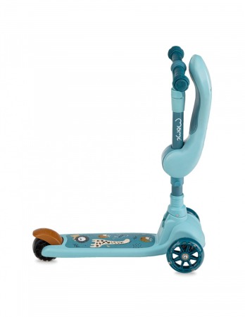 Trotineta transformabila 2in1 MoMi Kiuru - Blue [2]