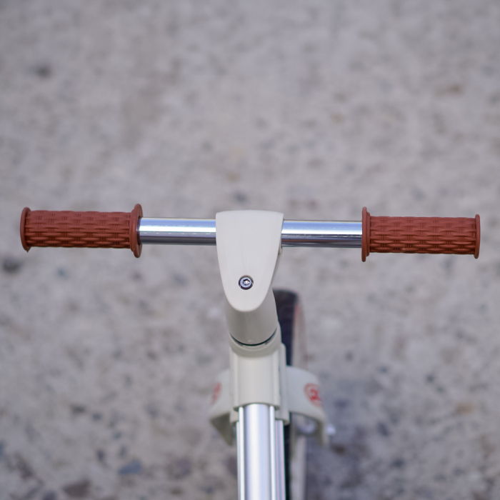 Bicicleta de echilibru pentru copii Kinderplay Explorer Bike, 2-5 ani, roti moi din spuma 12inch, bej [8]