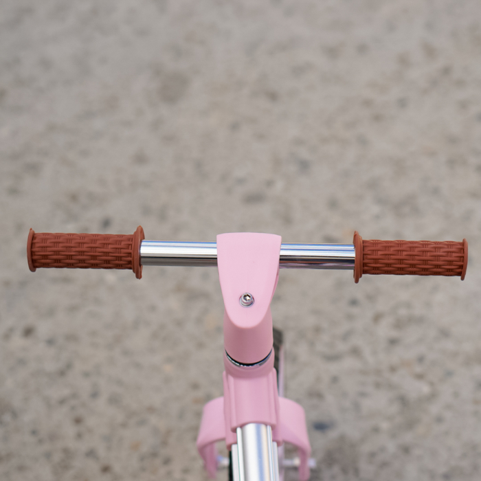 Bicicleta de echilibru pentru copii Kinderplay Explorer Bike, 2-5 ani, roti moi din spuma 12inch, roz [11]