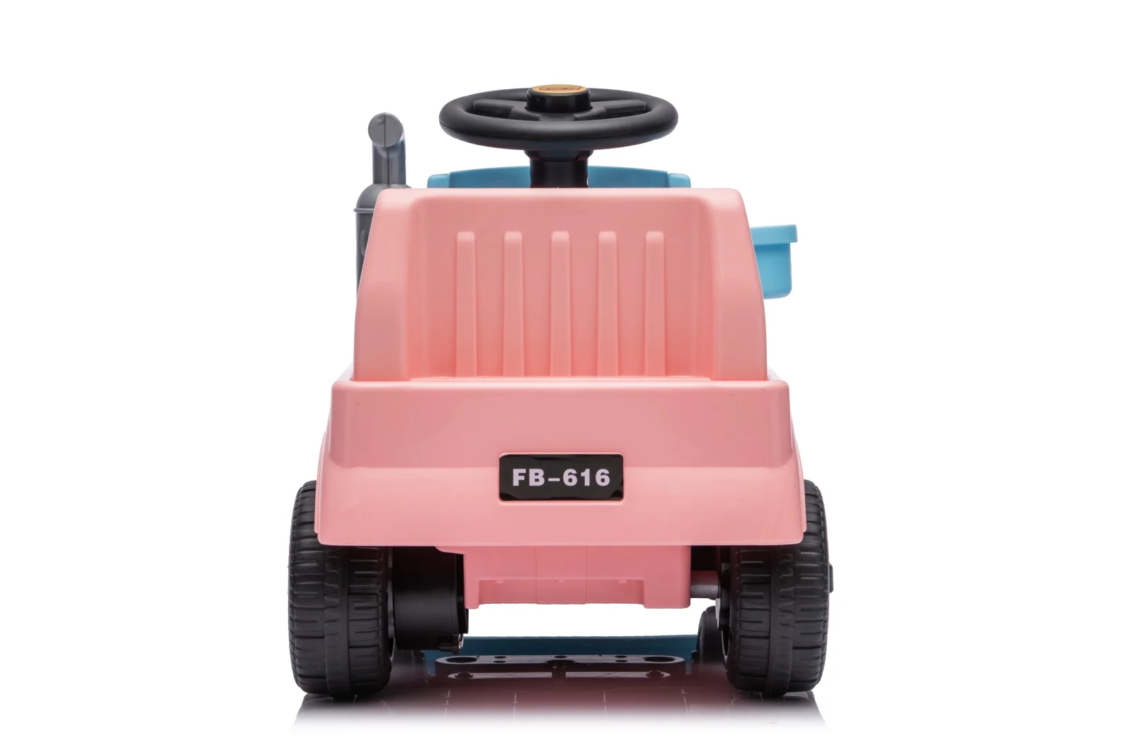 Camion electric pentru copii, Kinderplay Lightning 33,  30W, 6V, roz [7]