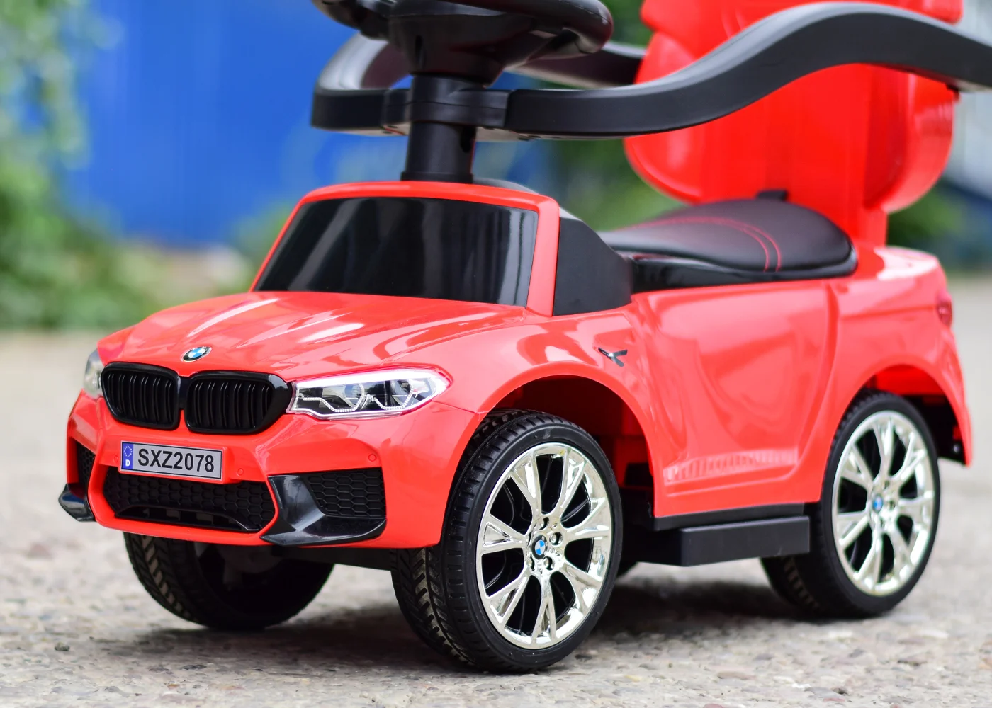 Masinuta pentru copii intre 1 si 3 ani, BMW M5, rosu [9]