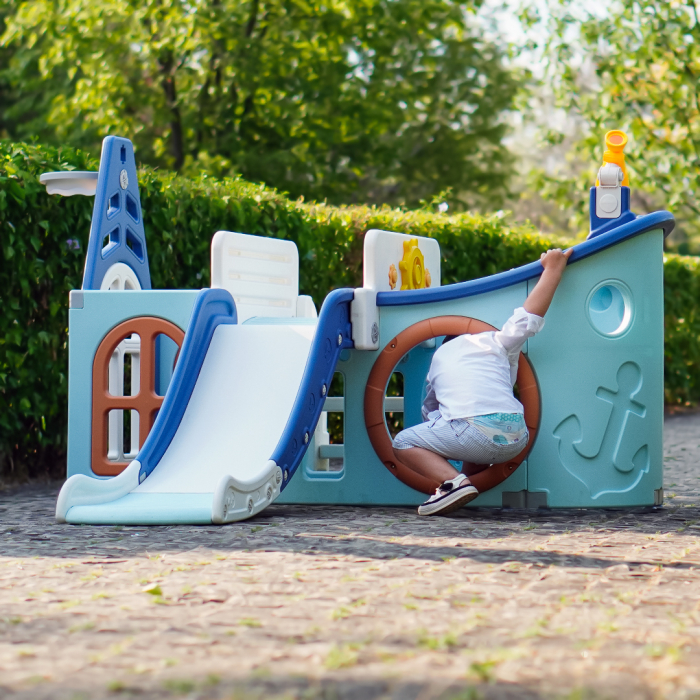 Casuta piratilor, ansamblu de joaca pentru copii Kinderplay, pentru 3-6 ani [4]