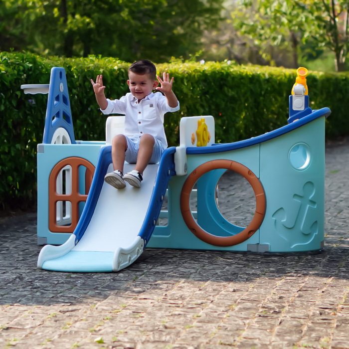 Casuta piratilor, ansamblu de joaca pentru copii Kinderplay, pentru 3-6 ani [2]