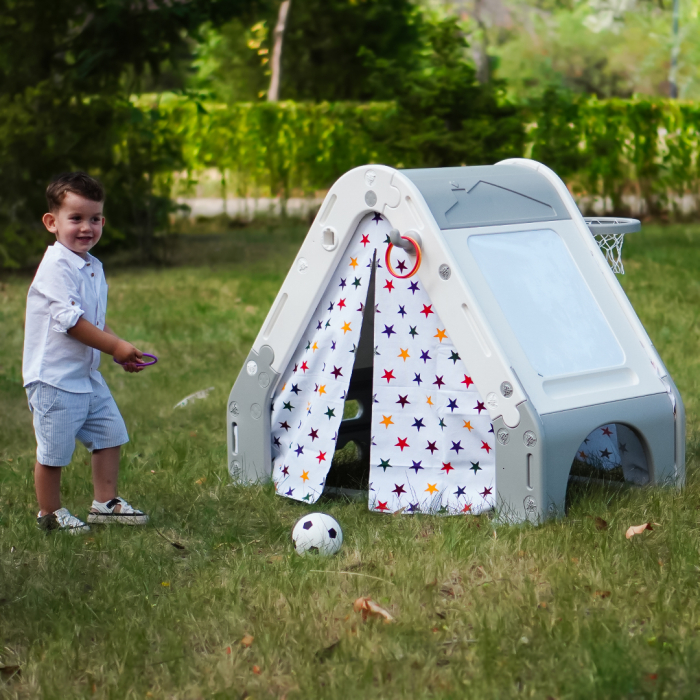 Cort de joacă 6 in 1, pentru 3-6 ani [2]