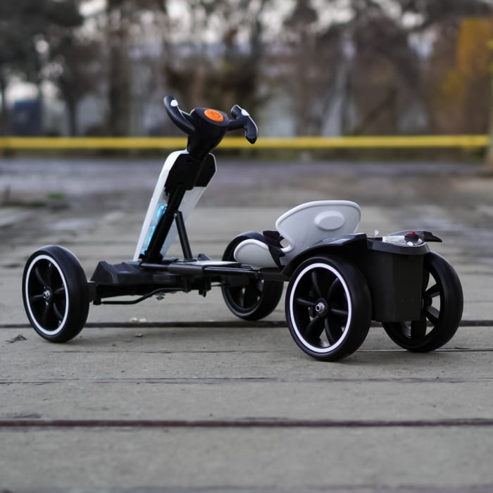 GoKart V2 electric pentru copii 3 - 7 ani  alb [7]