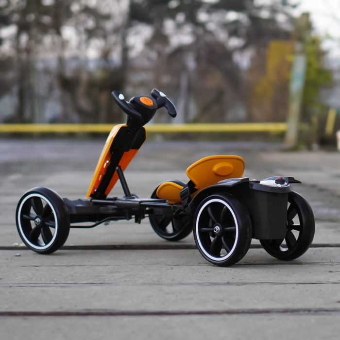 GoKart V2 electric pentru copii 3 - 7 ani galben [6]