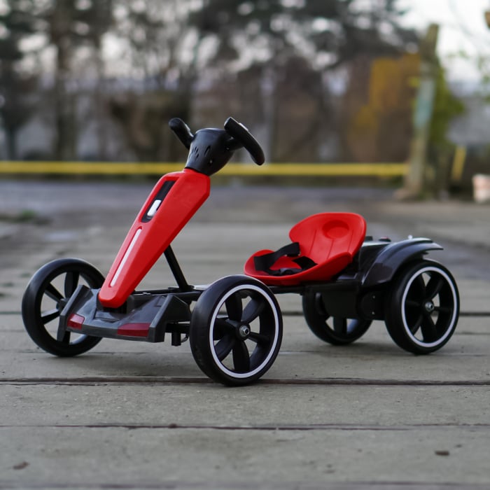 GoKart V2 electric pentru copii 3 - 7 ani rosu [7]