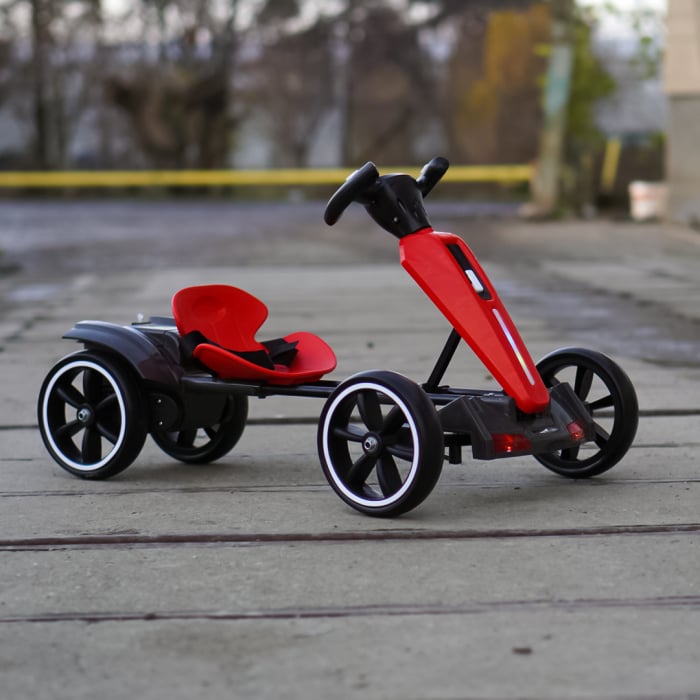 GoKart V2 electric pentru copii 3 - 7 ani rosu [3]