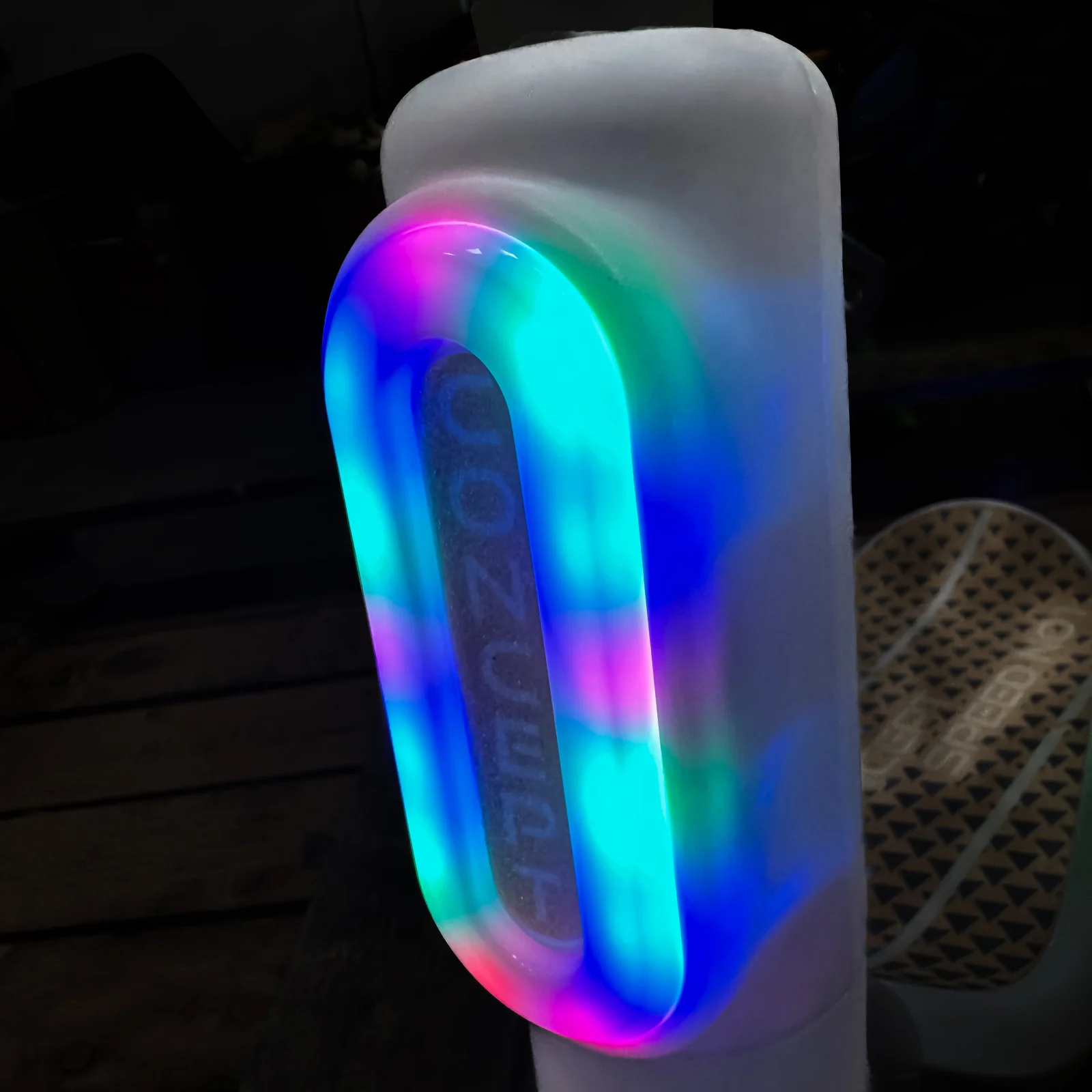 Kinderplay Concept, trotineta electrica cu aburi si lumini pentru copii, 3 roti, 30W, 6V 4.5Ah, alba [12]