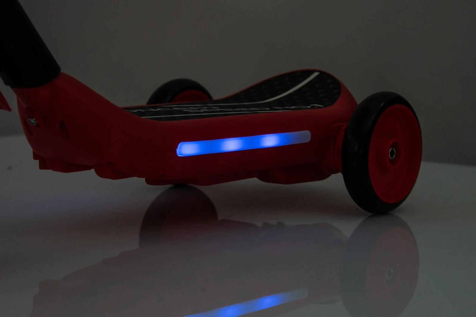 Kinderplay Concept, trotineta electrica cu aburi si lumini pentru copii, 3 roti, 30W, 6V 4.5Ah, albastru si galben [8]