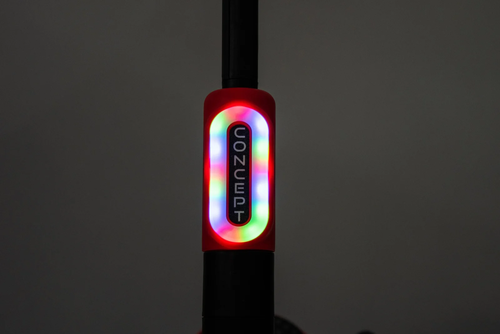 Kinderplay Concept, trotineta electrica cu aburi si lumini pentru copii, 3 roti, 30W, 6V 4.5Ah, rosie [11]