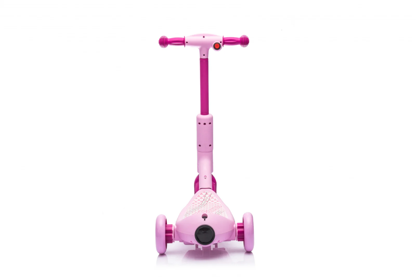 Kinderplay Concept, trotineta electrica cu aburi si lumini pentru copii, 3 roti, 30W, 6V 4.5Ah, roz [32]