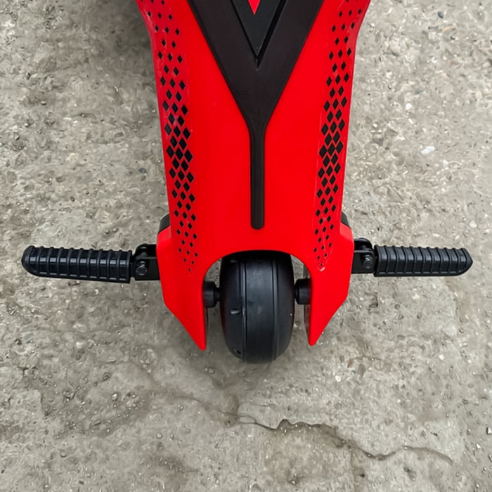 Kinderplay Slider 360, tricicleta electrica 12V pentru copii de 4–7 ani, rosie [9]