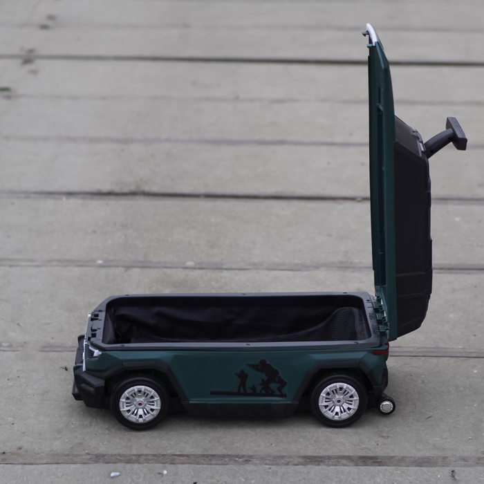 troller tip masinuta pentru copii verde [12]