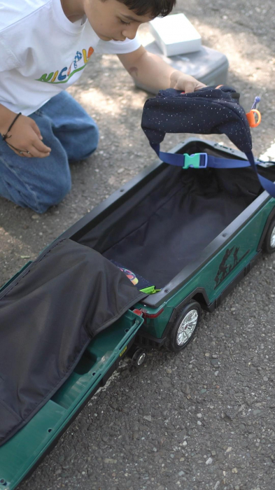 troller tip masinuta pentru copii verde [9]