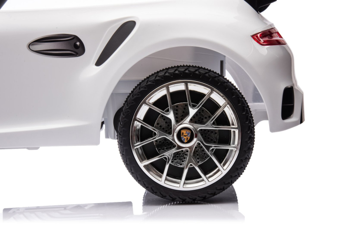 Masinuta electrica pentru copii 2-5 ani, RUF CTR 3 70W 12V, echipata premium, alba [5]