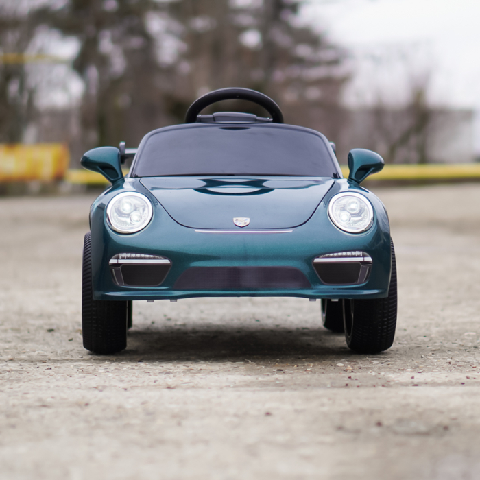 Masinuta electrica pentru copii 2-5 ani, RUF CTR 3 70W 12V, echipata premium, verde [3]