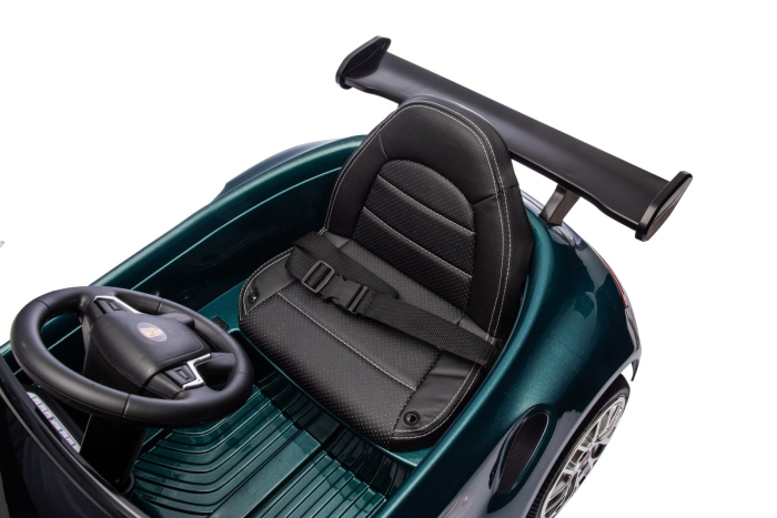 Masinuta electrica pentru copii 2-5 ani, RUF CTR 3 70W 12V, echipata premium, verde [4]