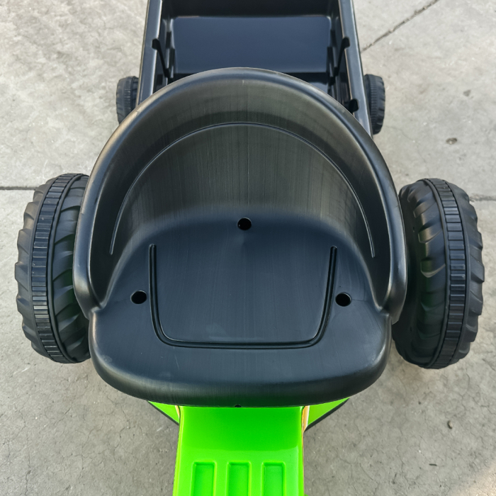 Pachet Kinderplay Joaca si Constructie pentru copii - Tractoras cu pedale + Set construcție excavator cu telecomanda, 544 de piese [10]