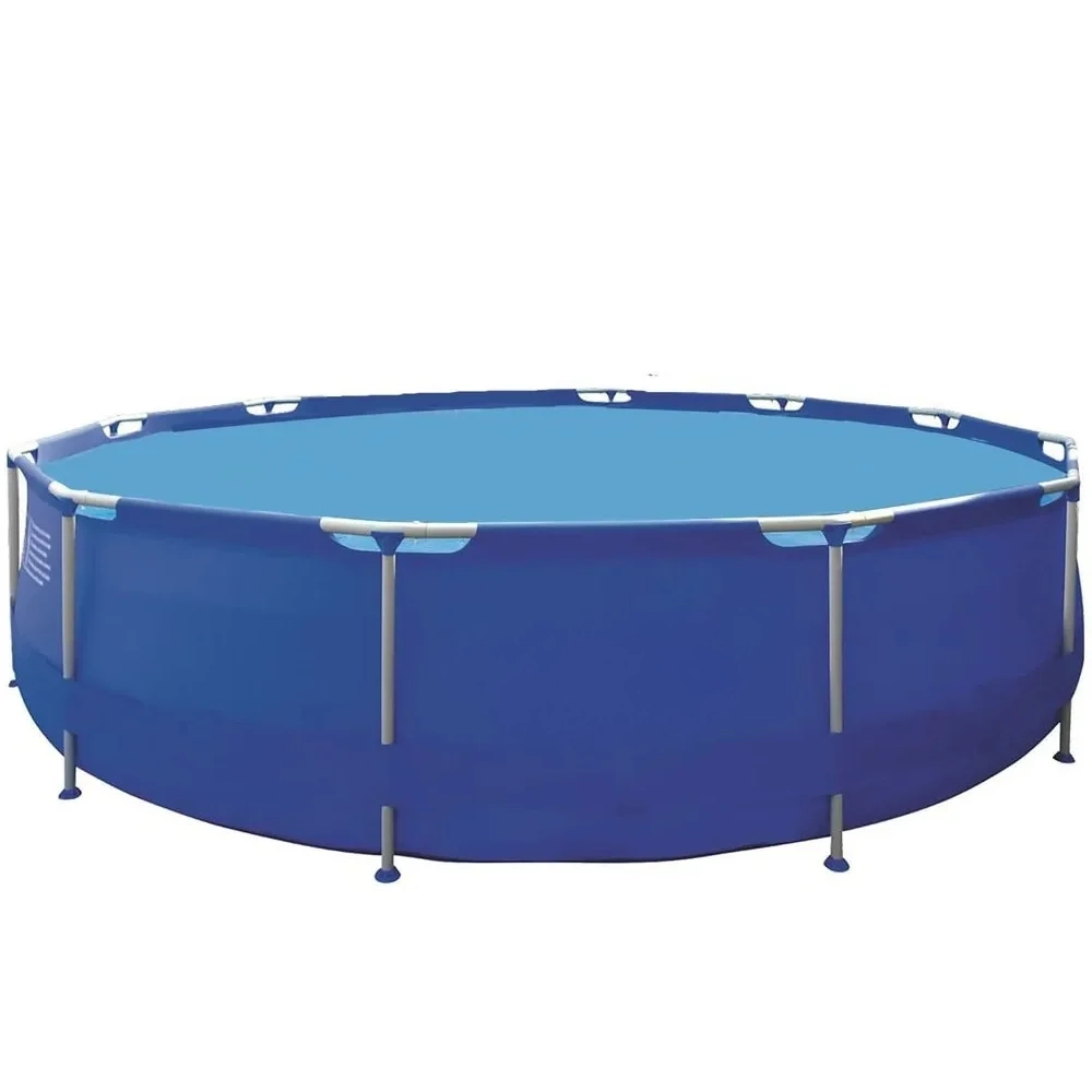 Piscina supraterana BLUESEA 3476, pentru intreaga familie, 300 x 76cm, 3 straturi, albastra