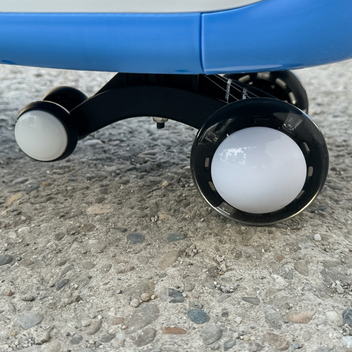 Placa electrica Kinderplay Wiggle CAR 360, pentru copii intre 3 si 7 ani, 12V 90W, albastra [15]